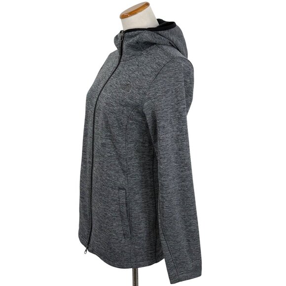 The North Face Gray Zip-Up Fleece Lined Canyonlands Hoodie Jacket | Athleisure S - Picture 6 of 16